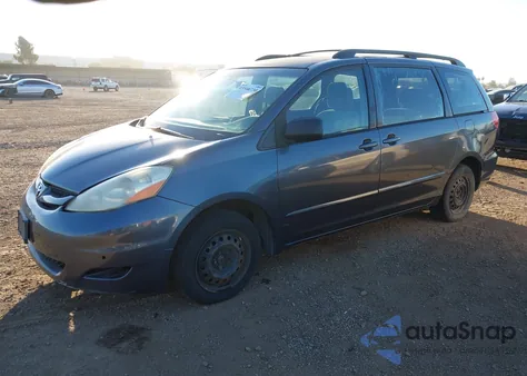 2007 Toyota Sienna Ce из США, поврежденный, VIN 5TDZK23C67S039427